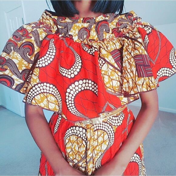 Woman King African print dress - Picture 3 of 5